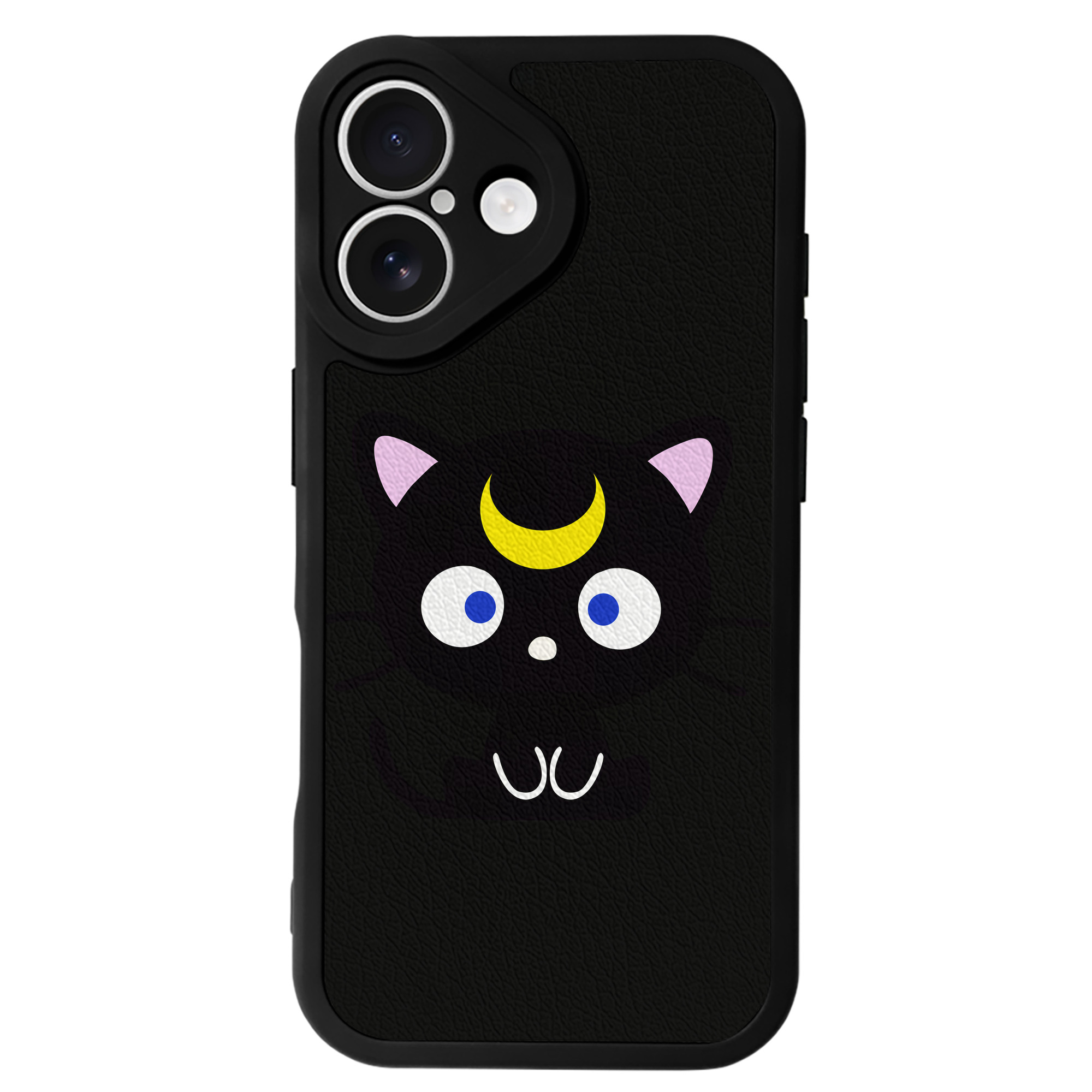 （画像用） 美少女戦士セーラームーン Sailor Moon 【iPhone 16シリーズ対応】シリコンスマホケース（レザー調） 材質：シリコン